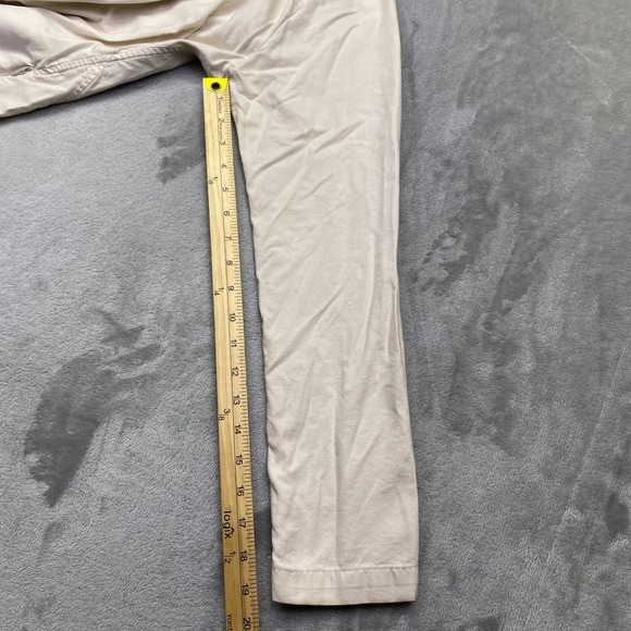 Patagonia Winds Day Women's Cream Hooded Anorak Jacket Size 10 Lightweight Faded - Picture 9 of 13